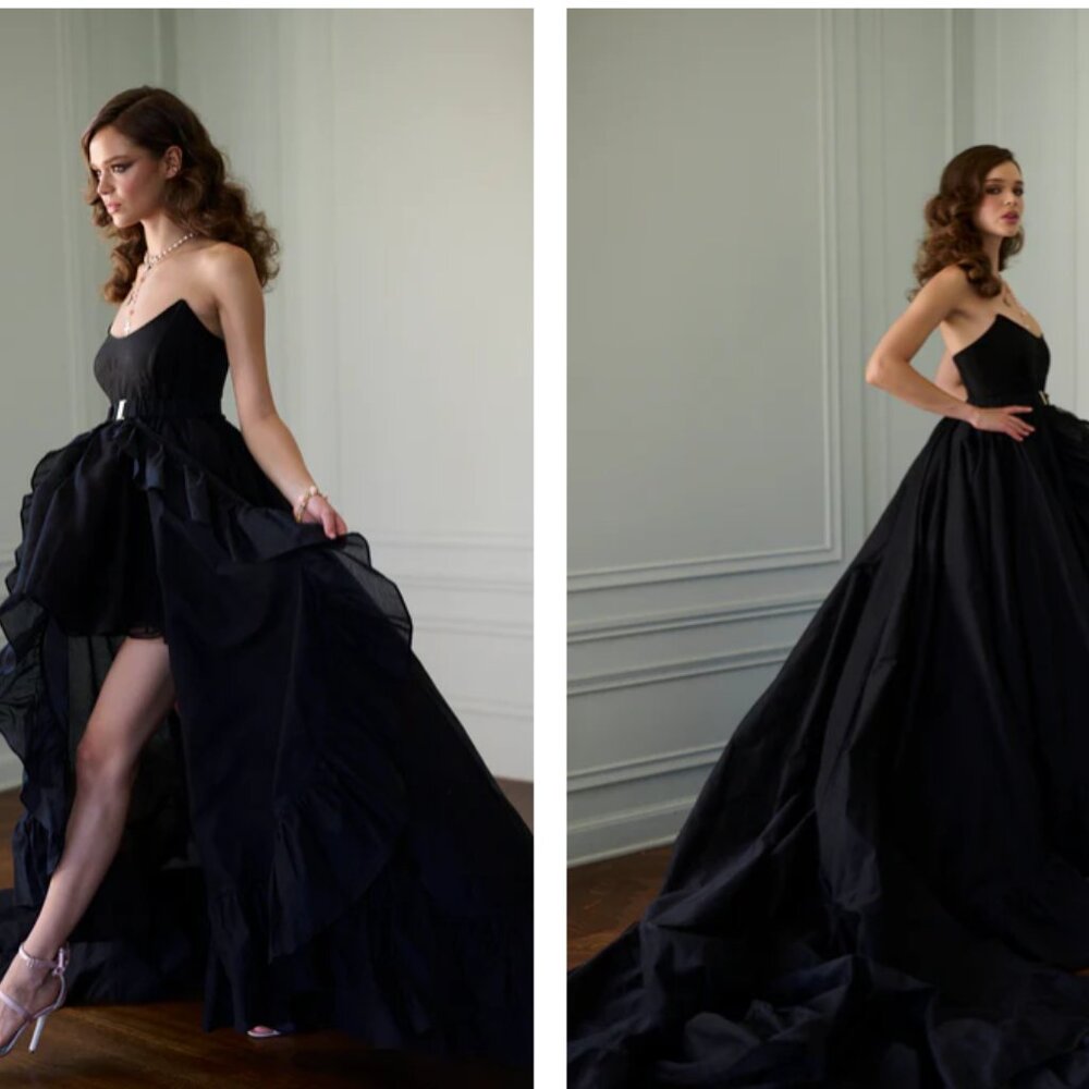 NWT Selkie Raven Duchess Tournure 6X - Picture 10 of 11